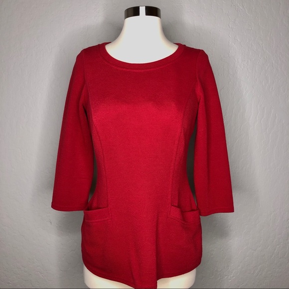 Bravissimo Tops - SALE⭐️Bravissimo Red Sweater Top US 6 C/RC